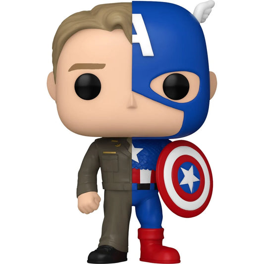 Funko POP! Marvel Comics Splits 1431 Steve Rogers/Captain America