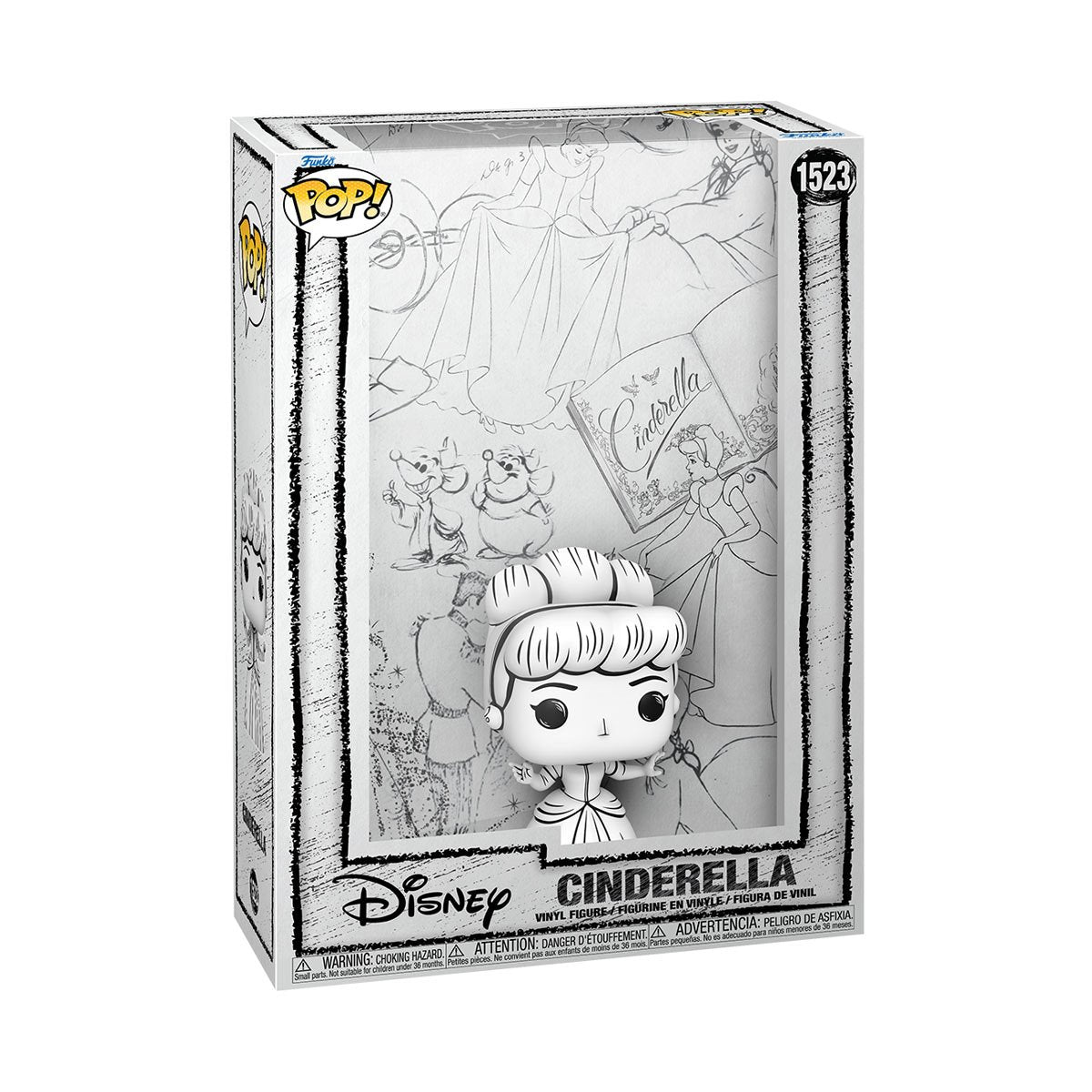 Funko POP! VHS Covers Disney Sketched 1523 Cinderella