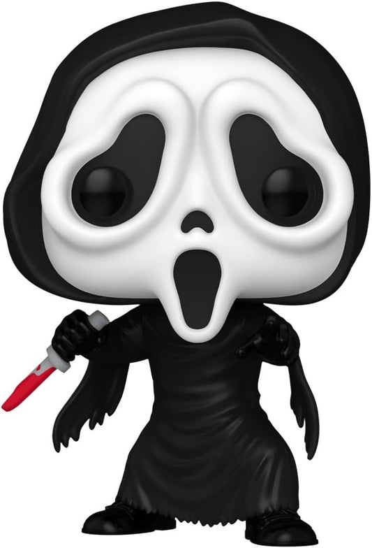 Funko POP! Movies Horror Scream 1607 Ghost Face with Bloody Knife Glow in the Dark GITD Amazon Exclusive