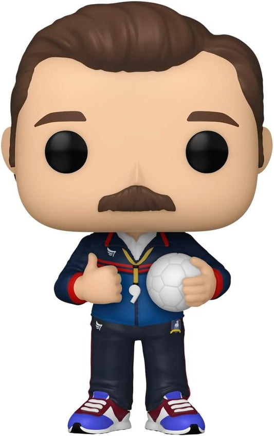 Funko POP! TV Apple+ Ted Lasso 1573 Ted Lasso with Ball Amazon Exclusive