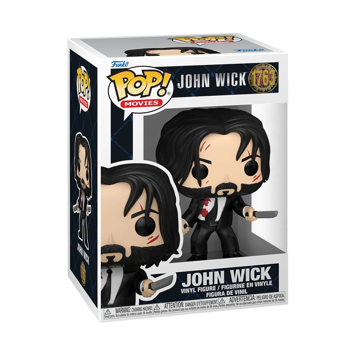 Funko POP! Movies John Wick 1763 John Wick Bloody with Knives