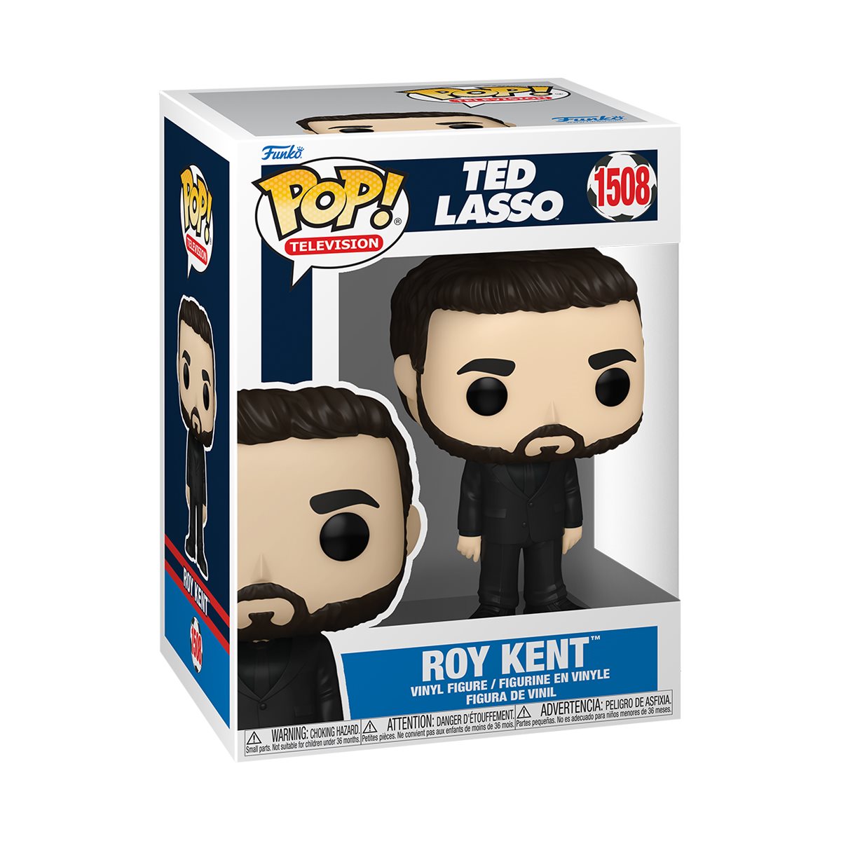 Funko POP! TV Apple+ Ted Lasso 1508 Roy Kent (Black Suit)