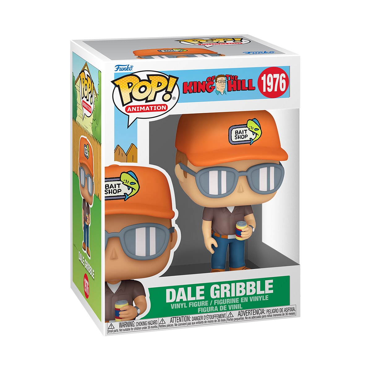 Funko POP! Animation King of the Hill 1976 Dale Gribble