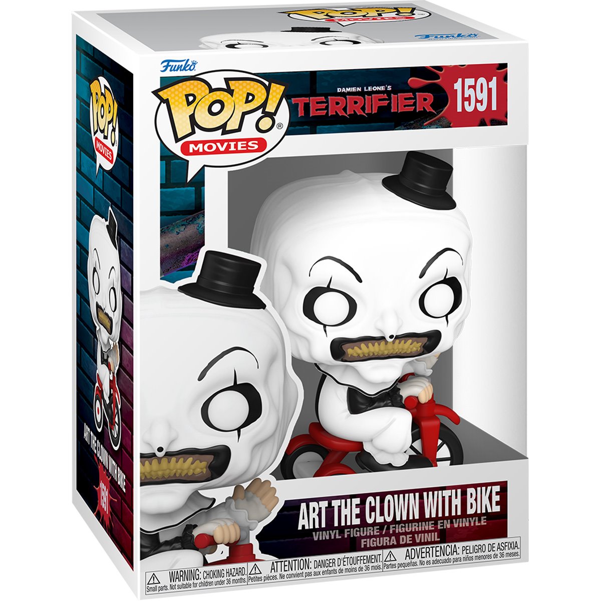 [Pre-Order] Funko POP! Movies Horror Terrifier 1591 Art the Clown with Bike