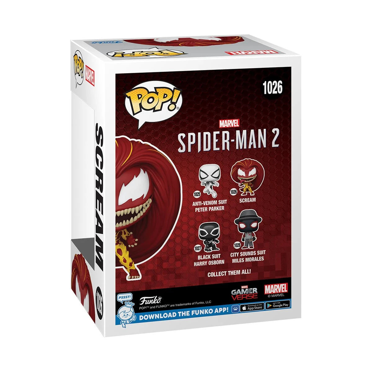 Funko POP! Marvel Gamerverse Spider-Man 2 1026 Scream