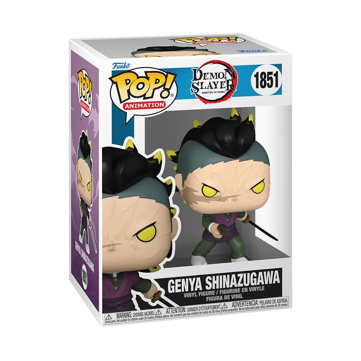 Funko POP! Animation Demon Slayer 1851 Genya Shinazugawa (Demon Form)