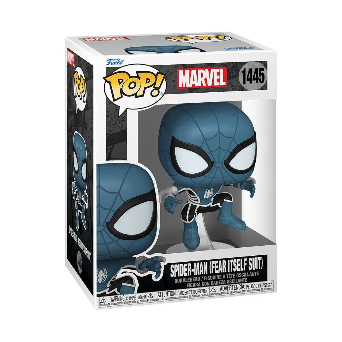 Funko POP! Marvel Comics Spider-Man 1445 Spider-Man (Fear Itself Suit) Glow-in-the-Dark GITD