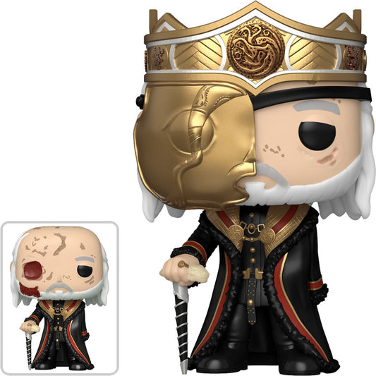 Funko POP! TV Game of Thrones: House of The Dragon 15 Viserys Targaryen with Mask Common and Chase