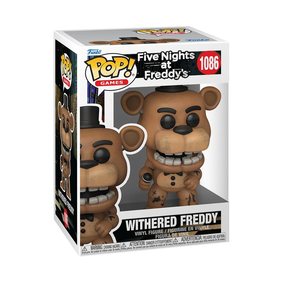 [Pre-Order] Funko POP! Games Five Nights at Freddy's 1086 Withered Freddy