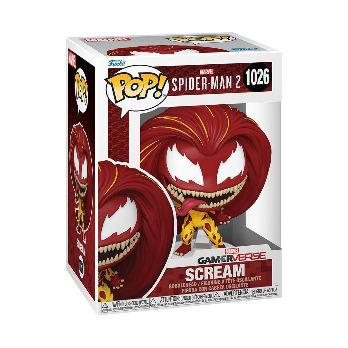 Funko POP! Marvel Gamerverse Spider-Man 2 1026 Scream