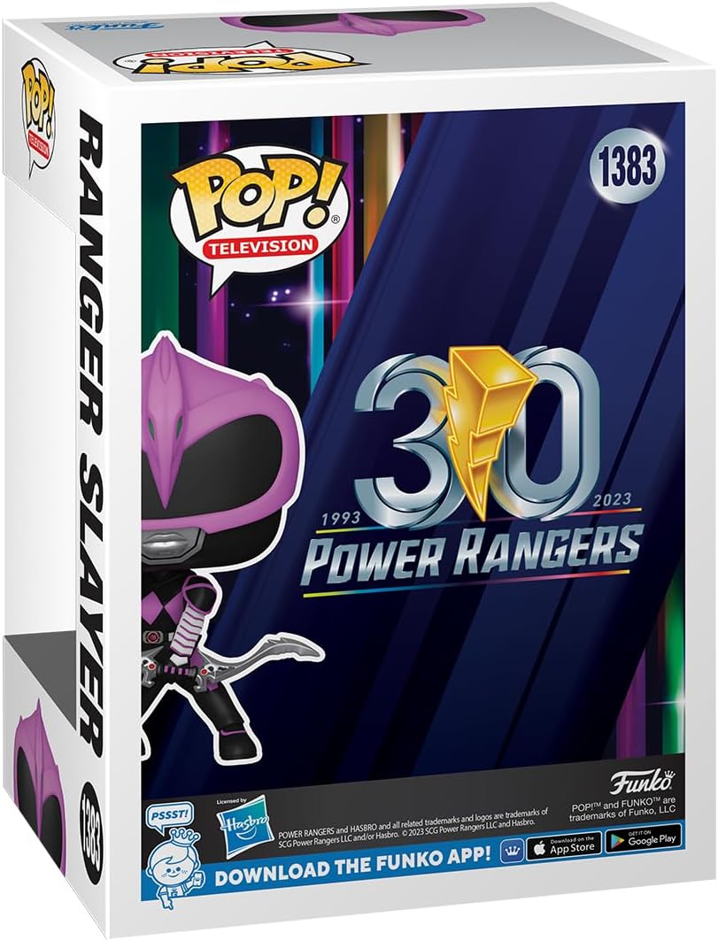 Funko POP! TV Mighty Morphin Power Rangers 1383 Ranger Slayer Glow-in-the-Dark GITD PX Exclusive