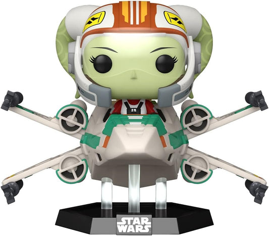 Funko POP! Rides Super Deluxe Star Wars Hyperspace Heroes 642 Hera Syndulla in X-Wing Starfighter Amazon Exclusive