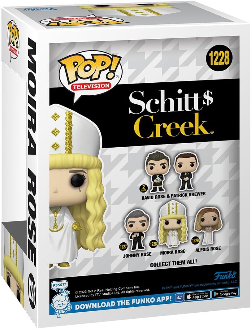 Funko POP! TV Schitt's Creek 1228 Moira Rose (Pope Hat)