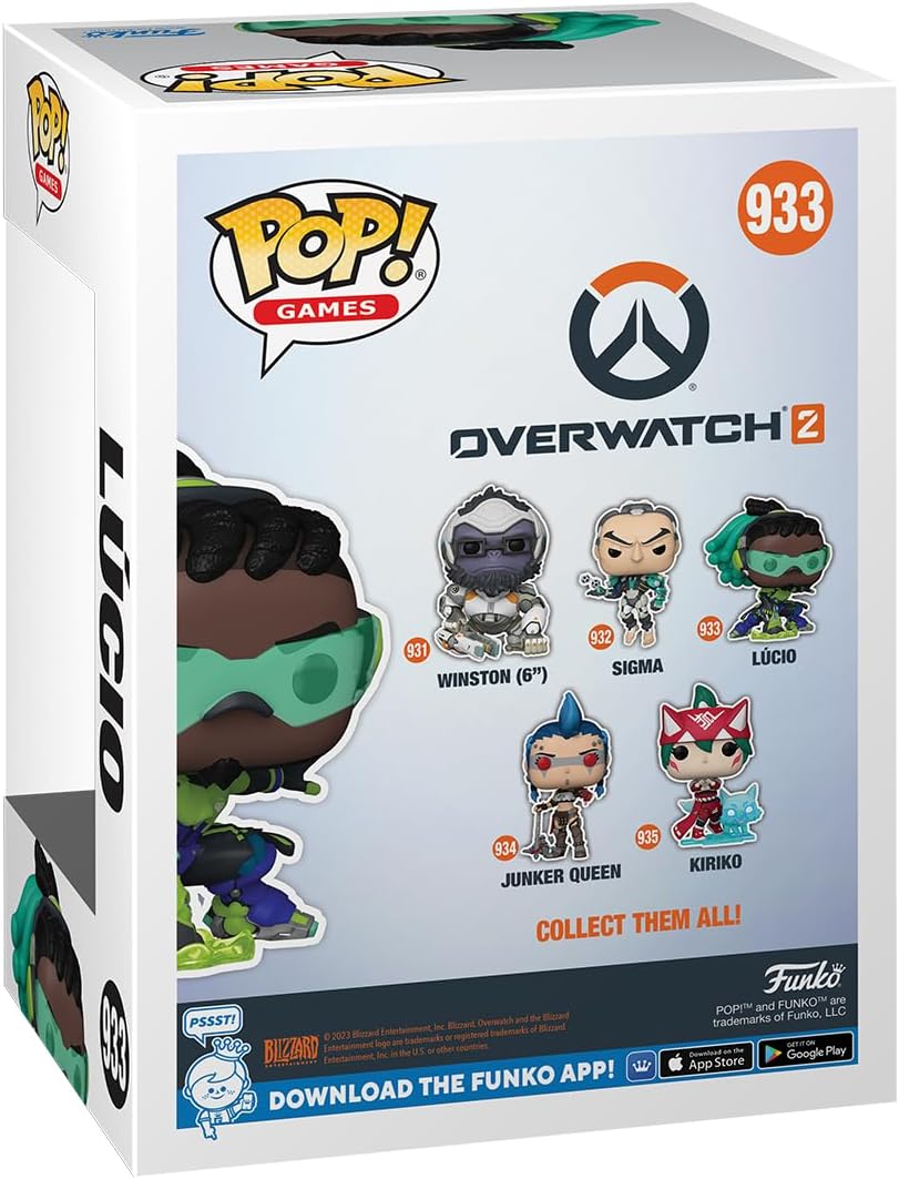 Funko POP! Games Overwatch 2 933 Lúcio