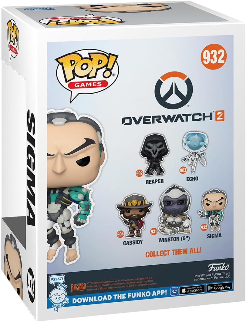 Funko POP! Games Overwatch 2 932 Sigma