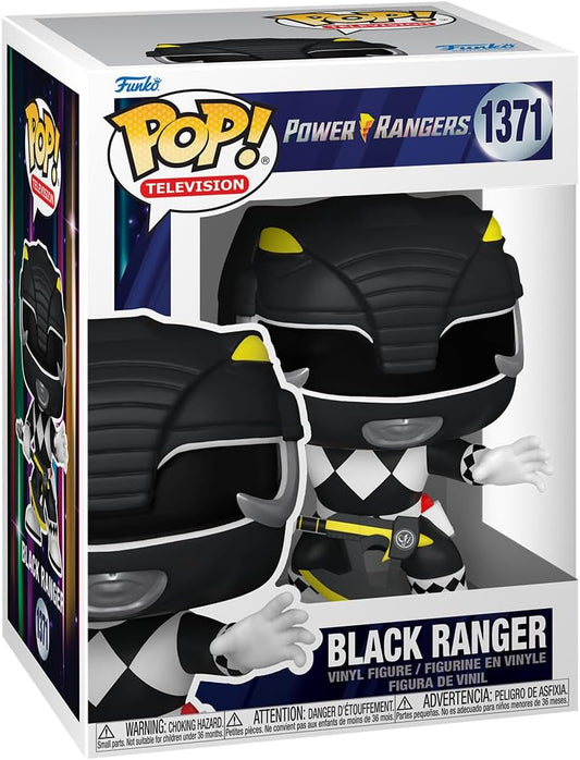 Funko POP! TV Mighty Morphin Power Rangers 1371 Black Ranger 30th Anniversary