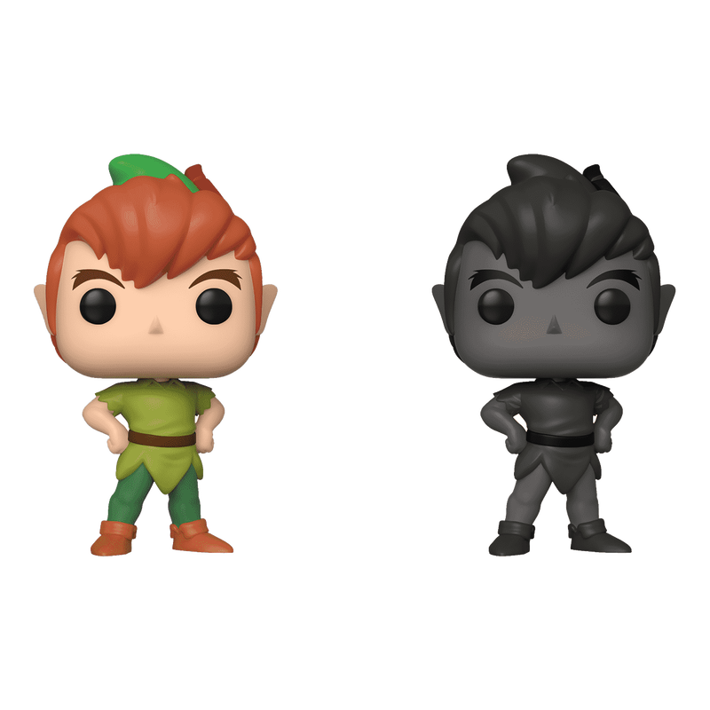 Funko POP! Disney Animation 2-Pack Peter Pan and Peter Pan's Shadow Hot Topic Exclusive