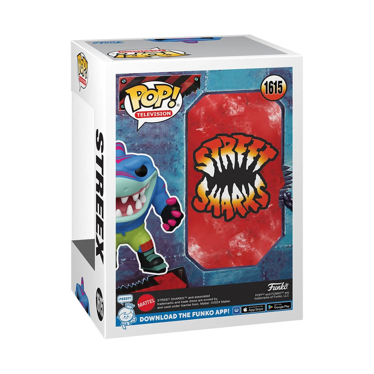 Funko POP! TV Street Sharks 1615 Streex