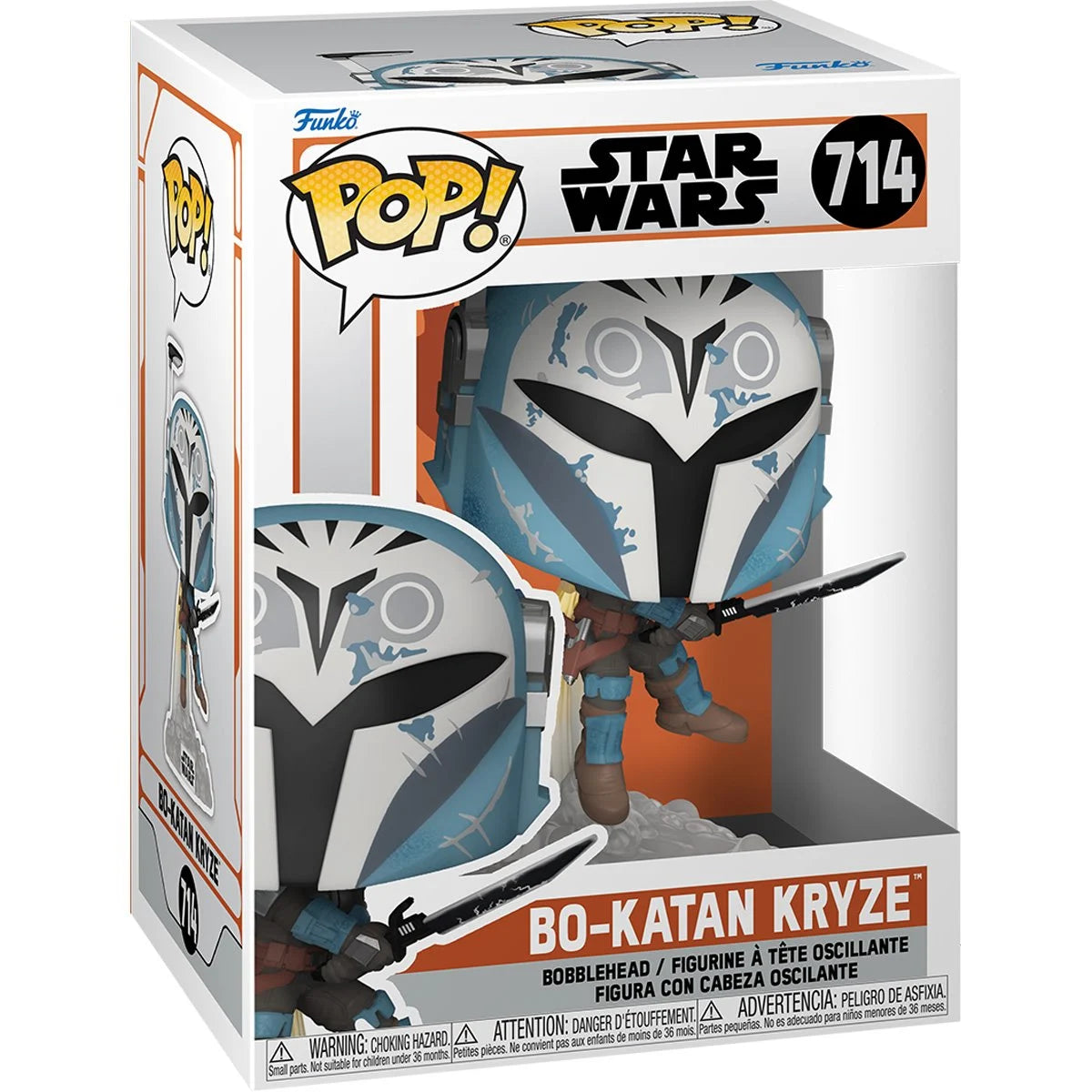 Funko POP! Star Wars The Mandalorian 714 Bo-Katan Kryze with Darksaber and Jet Pack