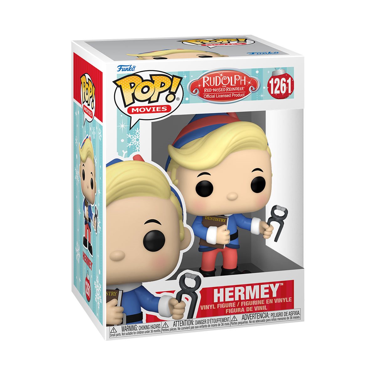 [Pre-Order] Funko POP! Movies Rudolph The Red-Nosed Reindeer 1261 Hermey (Dentist)