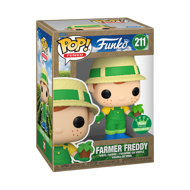 Funko POP! Originals Earth Day 211 Farmer Freddy Funko Shop Exclusive