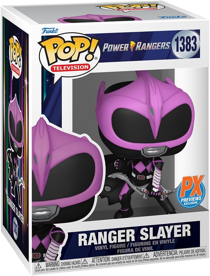 Funko POP! TV Mighty Morphin Power Rangers 1383 Ranger Slayer Glow-in-the-Dark GITD PX Exclusive