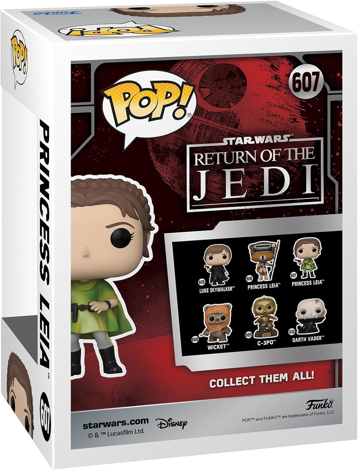 Funko POP! Star Wars Return of The Jedi 607 Princess Leia 40th Anniversary