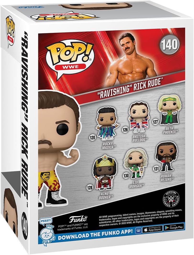 Funko POP! WWE 60th Anniversary 140 Ravishing Rick Rude