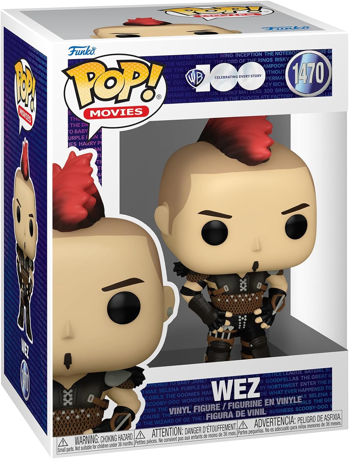 Funko POP! Movies WB100 Mad Max 2 The Road Warrior 1470 Wez