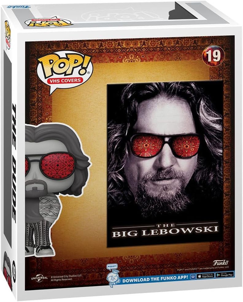 Funko POP! VHS Cover The Big Lebowski 19 The Dude Funko Fun on the Run Exclusive