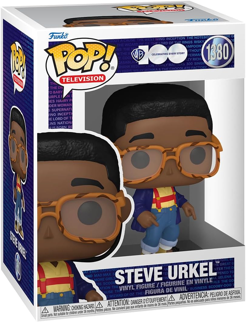 Funko POP! TV Family Matters WB 100 1380 Steve Urkel Common and CHASE