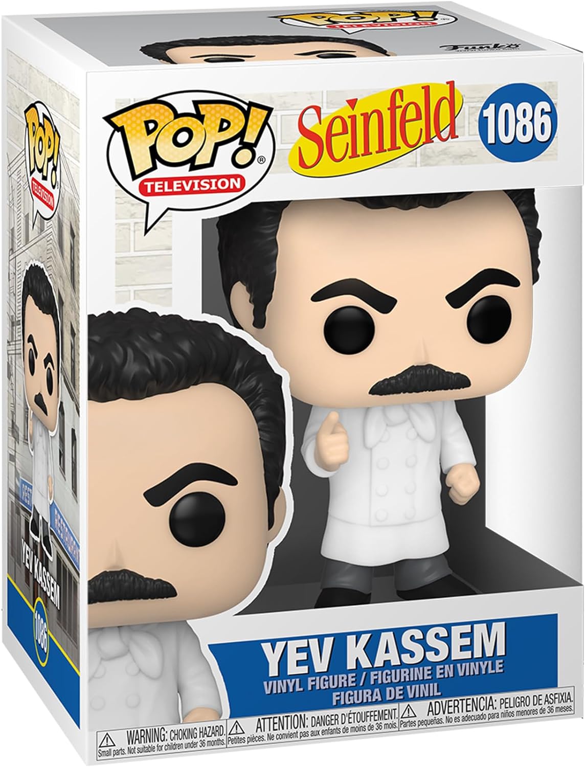 Funko POP! TV Seinfeld 1086 Yev Kassem "Soup Nazi"