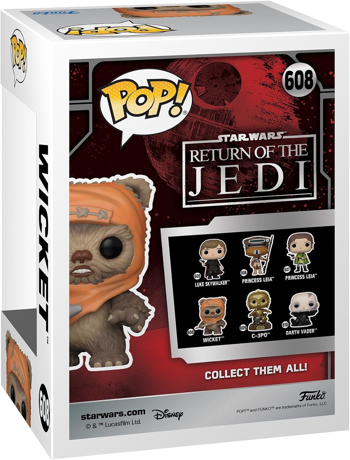 Funko POP! Star Wars Return of The Jedi 608 Wicket 40th Anniversary