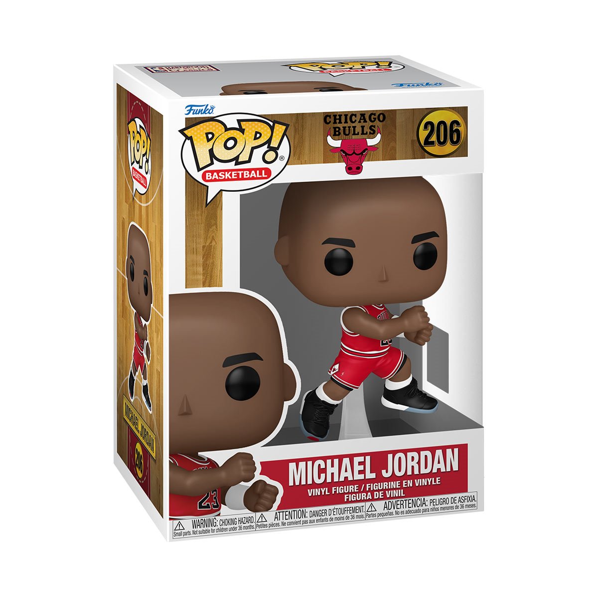 Funko POP! Sports Icons NBA Basketball Chicago Bulls 206 Michael Jordan (1989 Playoffs)