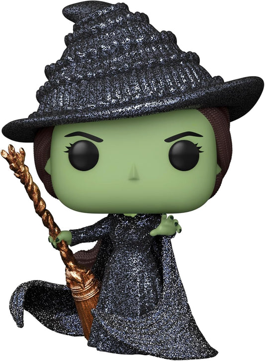 Funko POP! Movies Wicked Part 1 1696 Elphaba Diamond Glitter Amazon Exclusive