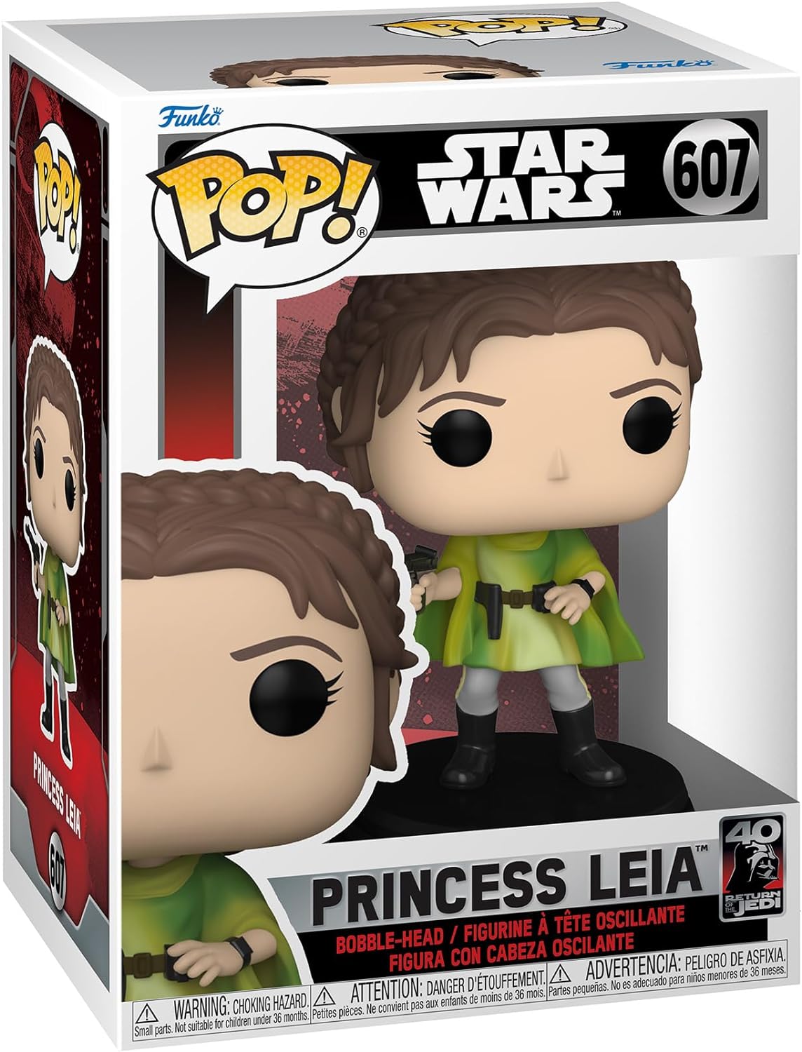 Funko POP! Star Wars Return of The Jedi 607 Princess Leia 40th Anniversary