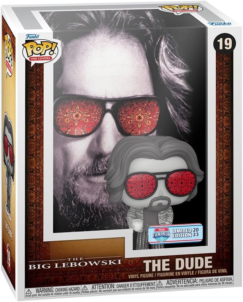 Funko POP! VHS Cover The Big Lebowski 19 The Dude Funko Fun on the Run Exclusive