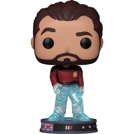 [Pre-Order] Funko POP! Plus TV Star Trek 1688 William T. Riker No. 2 (Transporter Glitter)