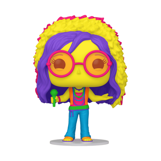 Funko POP! Rocks Icons 296 Janis Joplin (Black Light) Funko Shop Exclusive