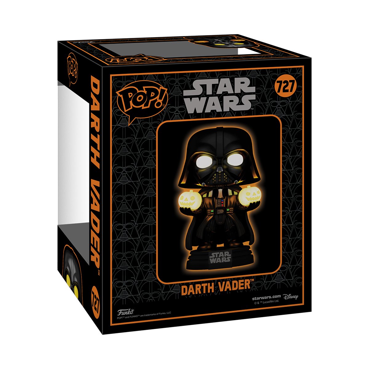 [Pre-Order] Funko POP! 6" Super Deluxe Halloween Star Wars 727 Darth Vader with Light-Up Pumpkins