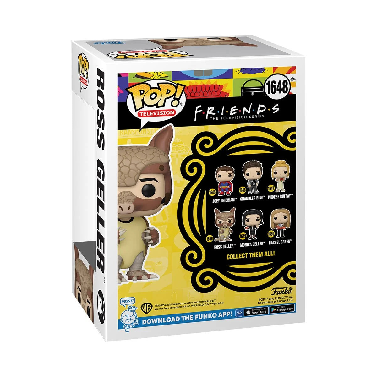 Funko POP! TV Friends 1648 Ross Geller Armadillo