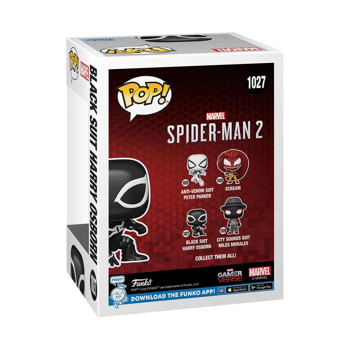 Funko POP! Marvel Gamerverse Spider-Man 2 1027 Black Suit Harry Osborn