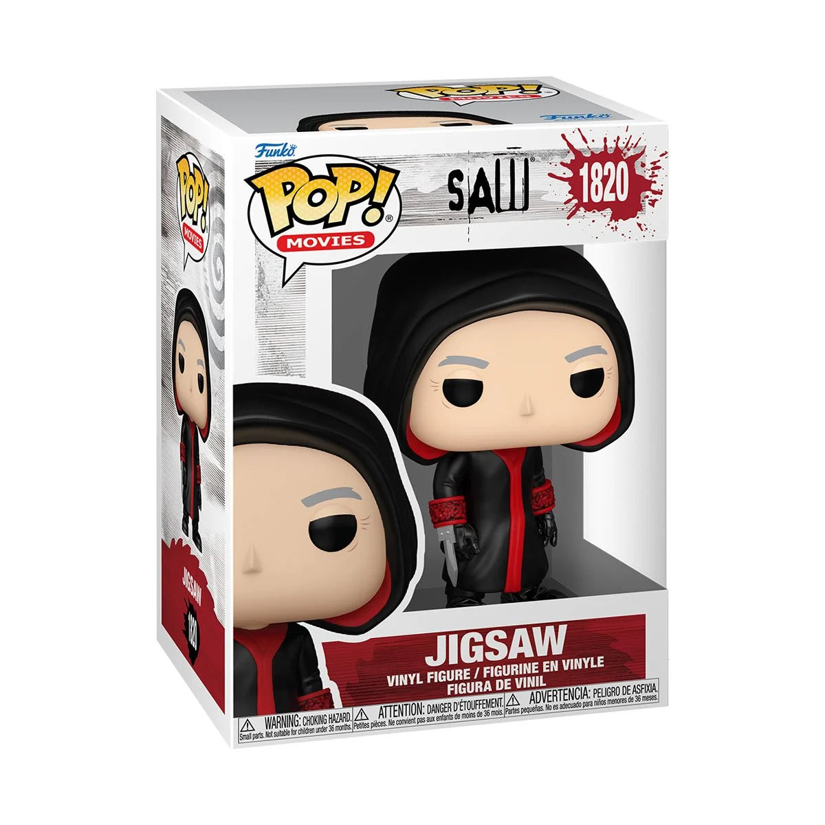 Funko POP! Movies Horror Saw 1820 Jigsaw with Chance of CHASE