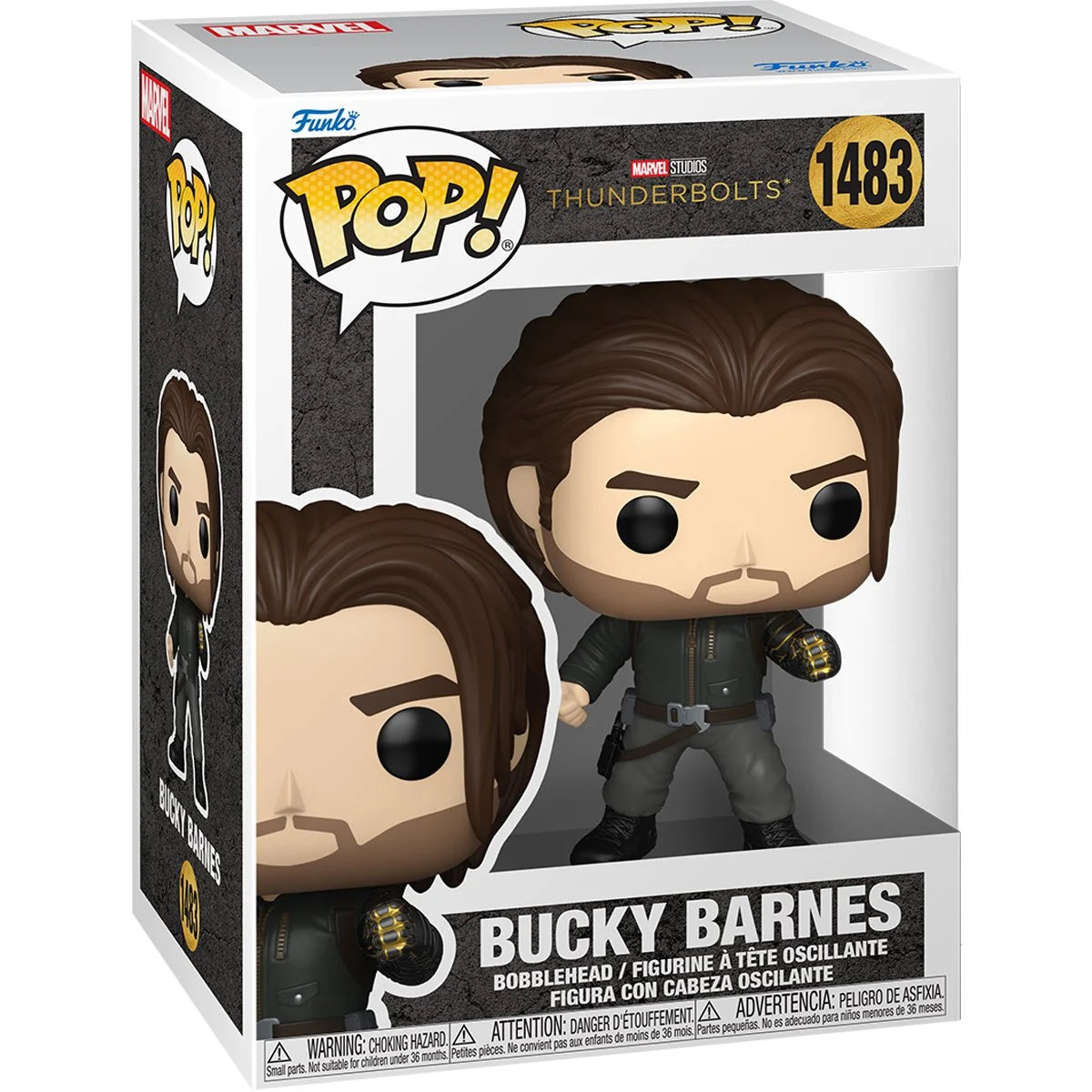 [Pre-Order] Funko POP! Marvel Thunderbolts+ 1483 Bucky Barnes (Winter Soldier)