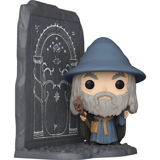 Funko POP! 6" Super Deluxe Movie Moments Lord of The Rings 1746 Gandalf at The Doors of Durin Glow in the Dark