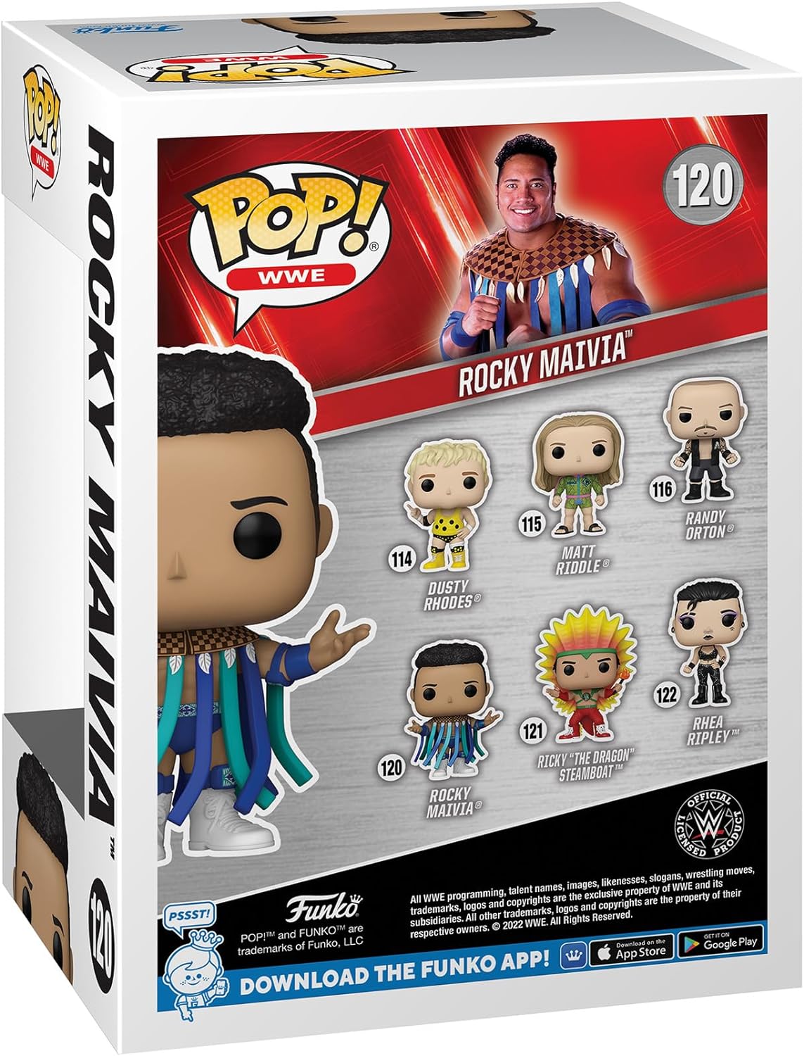 Funko POP! WWE 120 Rocky Maivia