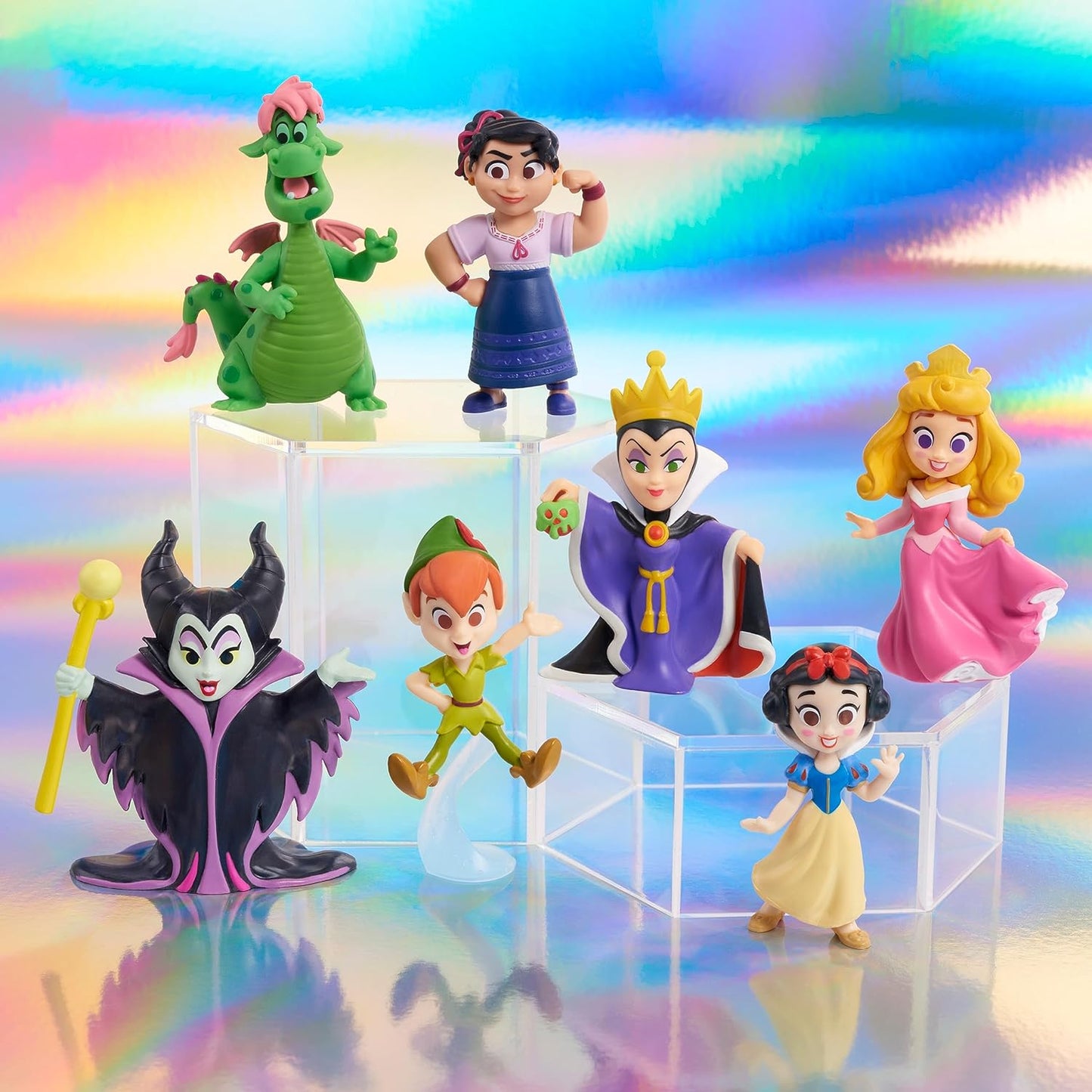 Just Play Disney 100 Years of Enchantment 7-Piece Figure Set