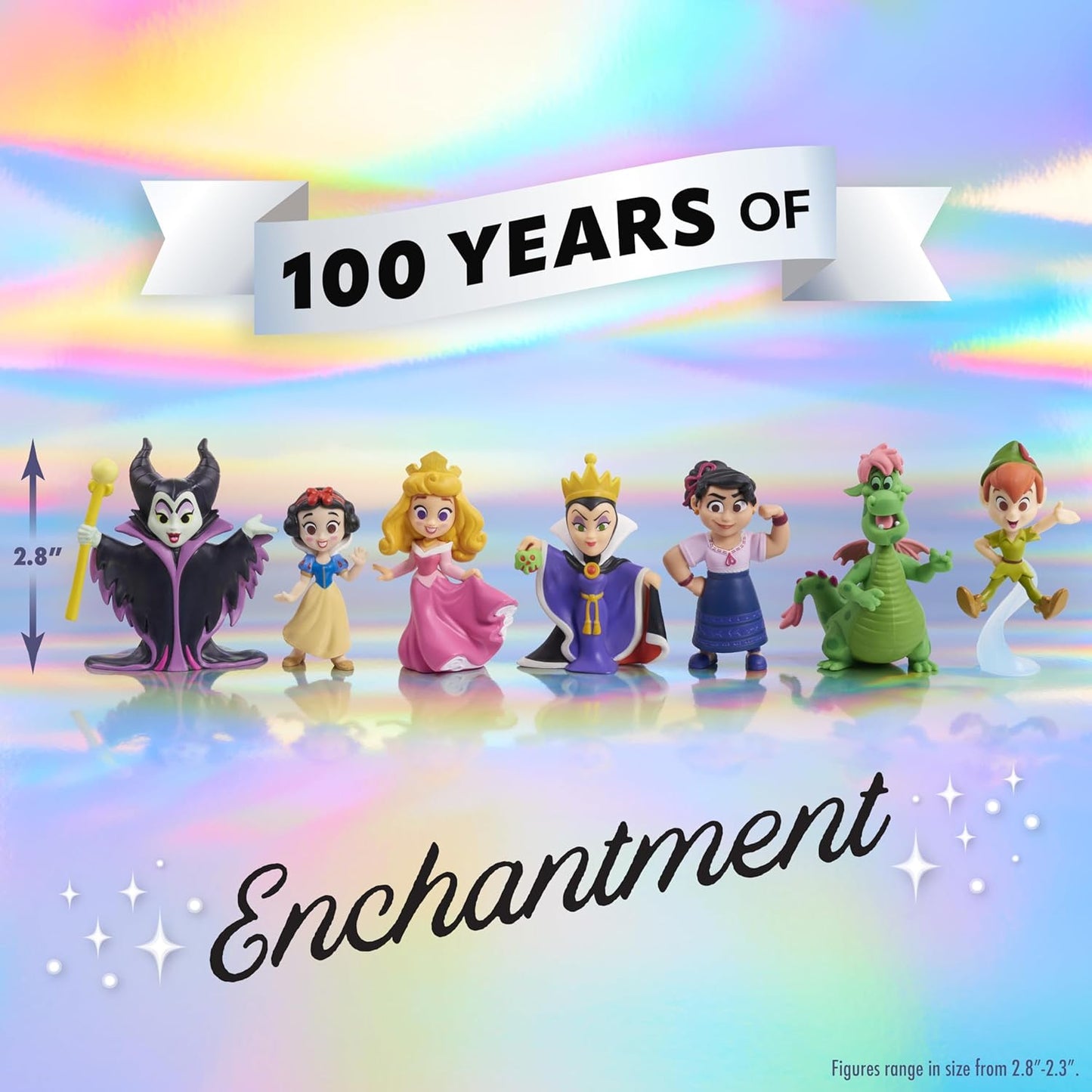 Just Play Disney 100 Years of Enchantment 7-Piece Figure Set