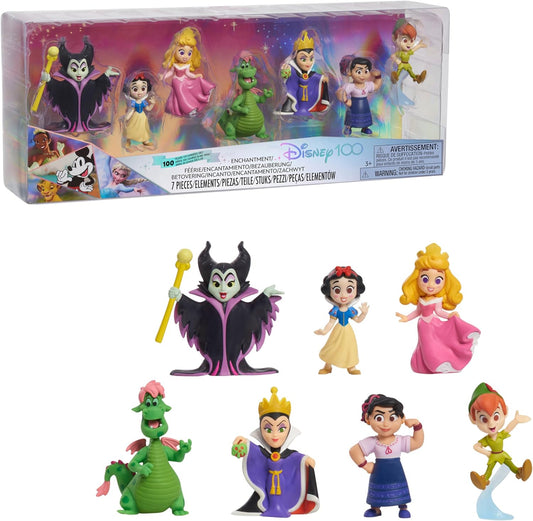 Just Play Disney 100 Years of Enchantment 7-Piece Figure Set