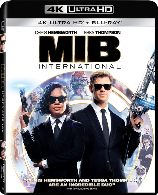 Funko POP! and Movie Movies Men in Black: International 4-POP!'s and 4k UHD/Blu-Ray/Digital Walmart Exclusive